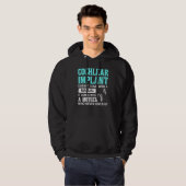 Cochlear Implant Deaf Awareness Hoodie (Vorne ganz)