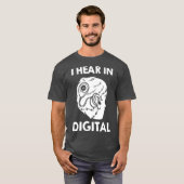 Cochlear Implant Geschenk Tod Bewusstsein T-Shirt (Vorne ganz)