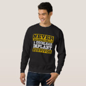 Cochlear Implant Survivor Sweatshirt (Vorne ganz)
