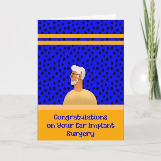 Cochlear Ohr Implantatkarte Operation Karte (Vorderseite)