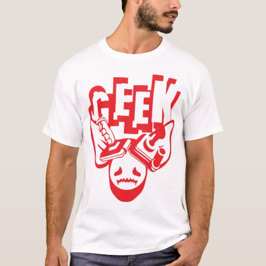 Cochon Geek Manystick T-Shirt (Vorderseite)