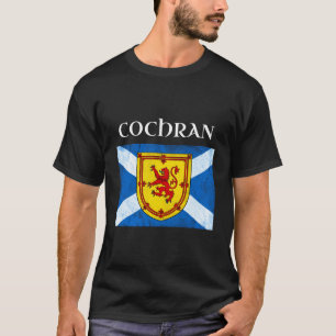 Cochran Clan Scottish Name Scotland Flag T-Shirt