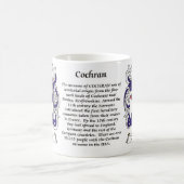 Cochran-Familien-Wappen Tasse (Mittel)