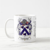 Cochran-Familien-Wappen Tasse (Links)