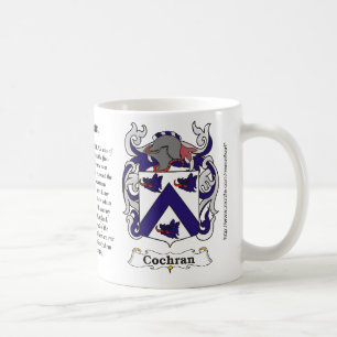Cochran-Familien-Wappen Tasse
