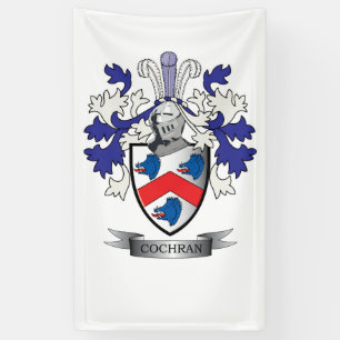Cochran-Familienwappen-Wappen Banner