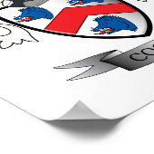 Cochran-Familienwappen-Wappen Poster (Ecke)