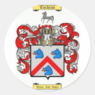 Cochran Runder Aufkleber