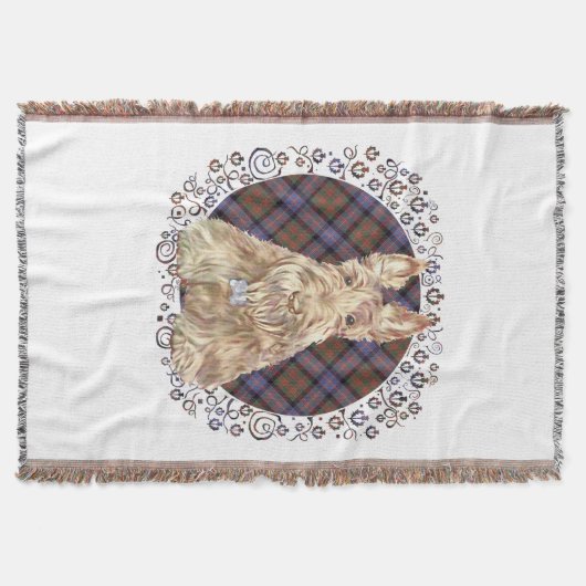 Cochran Tartan Scottie Decke (Vorderseite)