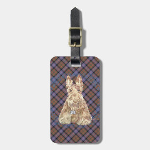 Cochran Tartan Scottie Gepäckanhänger
