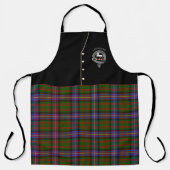 Cochrane Clan Abzeichen & Tartan Kilt Schürze (Vorderseite)