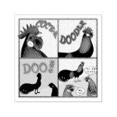 Cock-A-Doodle-Doo! Permastempel (Design)