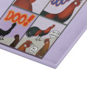 Cock-A-Doodle-Doo! Schneidebrett (Ecke)