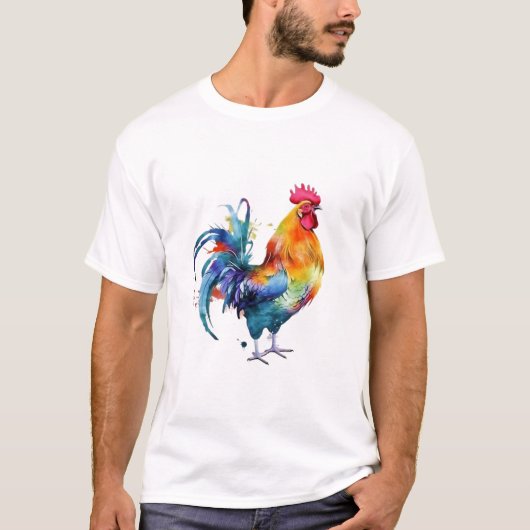 Cock-a-Doodle-Doo-T-Shirt T-Shirt (Vorderseite)