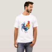 Cock-a-Doodle-Doo-T-Shirt T-Shirt (Vorne ganz)