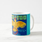 Cock-I-To-Tasse Kaffeetasse (VorderseiteRechts)