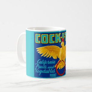 Cock-I-Too-Tasse Kaffeetasse