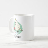 Cockadoodle Funny Cockatoo Pub Kaffeetasse (Vorderseite Links)