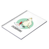 Cockadoodle Funny Cockatoo Pub Notizblock (Linke Seite)