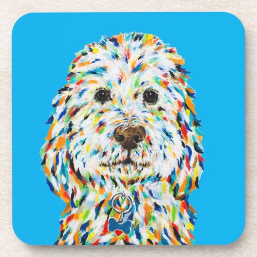 COCKADOODLE-HUNDEUNTERSETZER GETRÄNKEUNTERSETZER (Vorderseite)