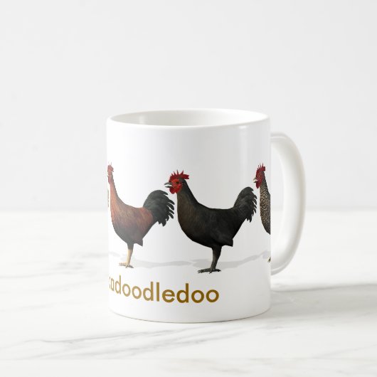 Cockadoodledoo Kaffeetasse (VorderseiteRechts)
