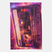 Cockapoo 80er inspiriertes Küchentuch (Vertikal)