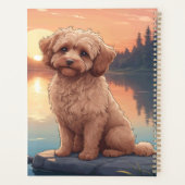 Cockapoo am See Planer (Rückseite)