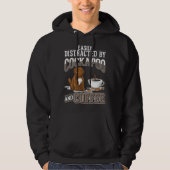 Cockapoo And Coffee Hoodie (Vorderseite)