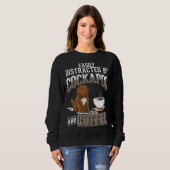 Cockapoo And Coffee Sweatshirt (Vorne ganz)