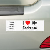 Cockapoo Autoaufkleber (Auf Auto)