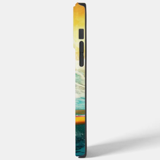 Cockapoo Beach Surfgrafik Case-Mate iPhone Hülle (Rückseite / Links)