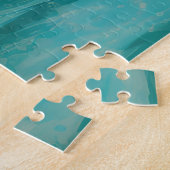 Cockapoo Beach Surfgrafik Puzzle (Seite)