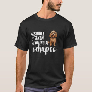 Cockapoo-Besitzer, Welpenliebhaber mit einem enthu T-Shirt