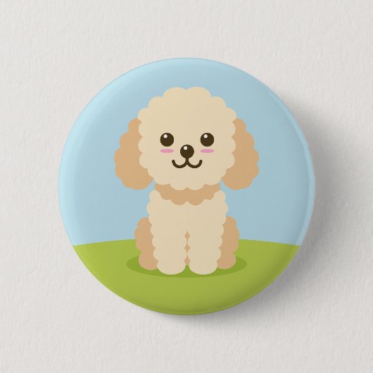 Cockapoo Button (Vorderseite)