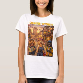 Cockapoo Canterbury Shirt Funny Dog Gift UK