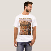 Cockapoo Castle T-Shirt Hever Geschenk (Vorne ganz)