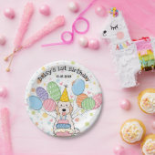 Cockapoo Cavapoo Dog Birthday Pappteller (Party)