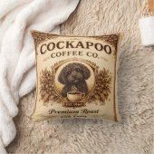 Cockapoo Coffee Co Kissen | Geschenkkissen für Hun (Decke)