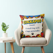 Cockapoo Definition Cushion Funny Dog Pillow Gift Kissen (Stuhl )