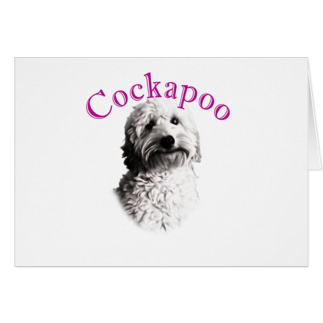 Cockapoo Dog (Vorderseite (Horizontal))