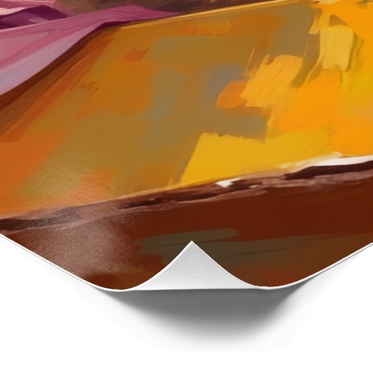 Cockapoo Dog Christmas Gift Box Surprise Poster (Ecke)