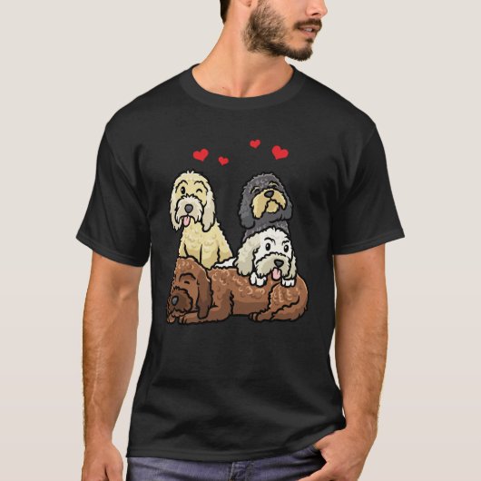 Cockapoo Dog Cockerpoo T-Shirt (Vorderseite)