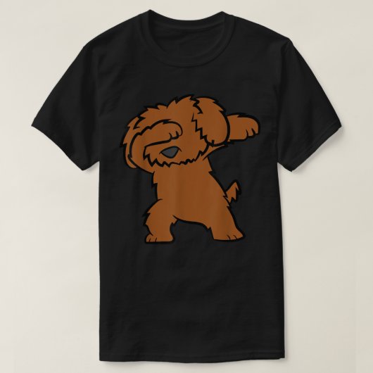 Cockapoo Dog Dabbing Cute Dabbing Cockapoo T-Shirt (Design vorne)