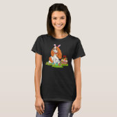 Cockapoo Dog Osterei Jagd Bunny Cockapoo Eas T-Shirt (Vorne ganz)
