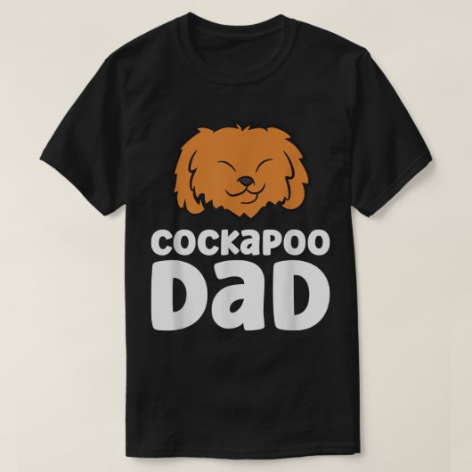 Cockapoo Dog Papa Cockapoo Dad T-Shirt (Design vorne)