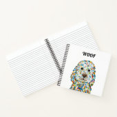 Cockapoo Dog Square Notebook Notizblock (Innenseite)