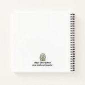 Cockapoo Dog Square Notebook Notizblock (Rückseite)