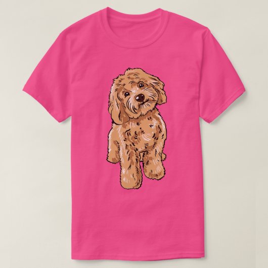 Cockapoo Dog T-Shirt (Design vorne)