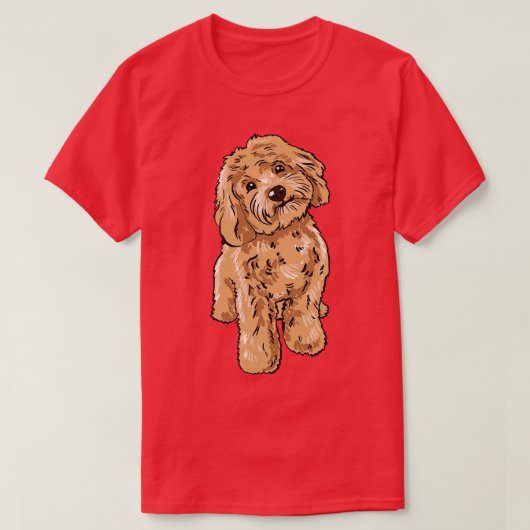 Cockapoo Dog T-Shirt (Design vorne)