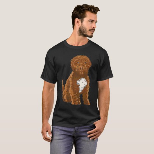 Cockapoo Dog T-Shirt (Vorne ganz)